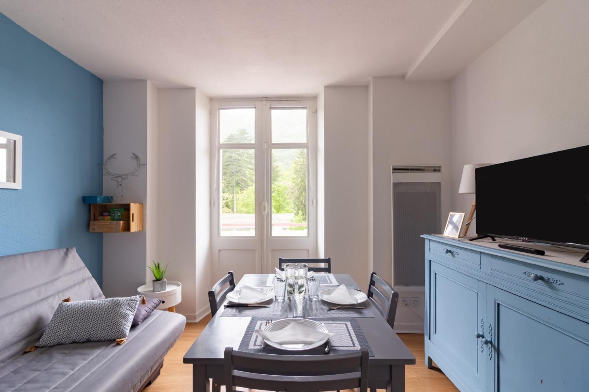 Apartamento O Des Montagnes - Vue Montagne Station A Pied Ax-les-Thermes Exterior foto